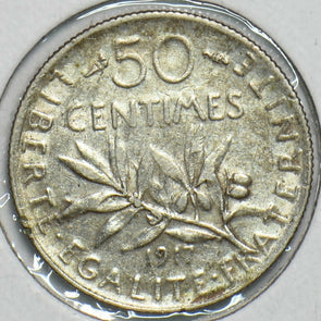 France 1917 50 Centimes 197174 combine shipping