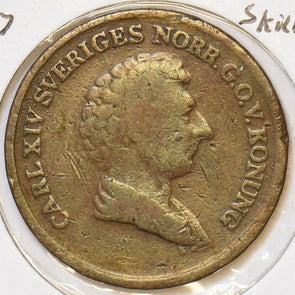 Sweden 1837 2/3 Skilling 197107 combine shipping