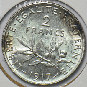 France 1917 2 Francs 294229 combine shipping