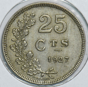 Luxembourg 1907 25 Centimes 198755 combine shipping