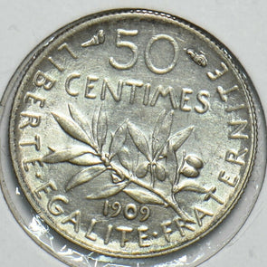 France 1909 50 Centimes 197151 combine shipping