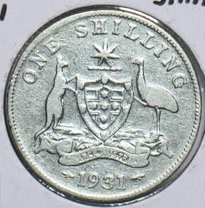 Australia 1931 Shilling 198826 combine shipping