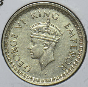 British India 1943 1/2 Rupee 151019 combine shipping