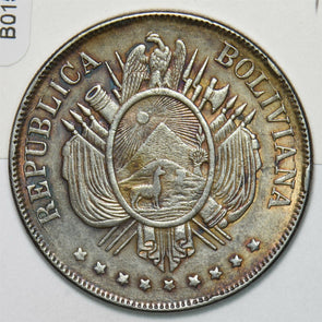 Bolivia 1873 Boliviano B0150 combine shipping