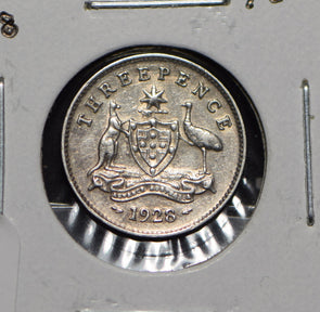 Australia 1928 3 Pence Kangaroo animal Moorhen  191232 combine shipping