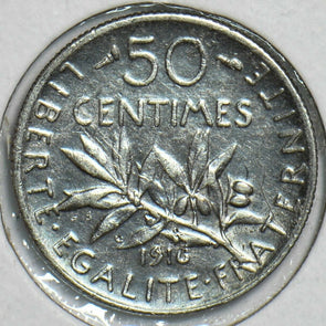France 1916 50 Centimes 152933 combine shipping