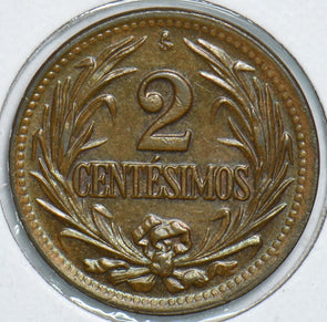 Uruguay 1947 2 Centesimos 299030 combine shipping