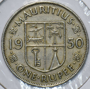 Mauritius 1950 Rupee 151578 combine shipping