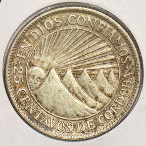 Nicaragua 1928 25 Centavos 199149 combine shipping