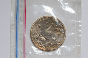 French Polynesia 1976  100 Francs  essai sealed in mint packaging BU0087 combine