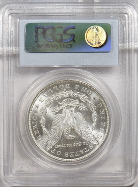 1880-s Morgan Dollar Silver Morgan dollar PCGS MS64 PC1536