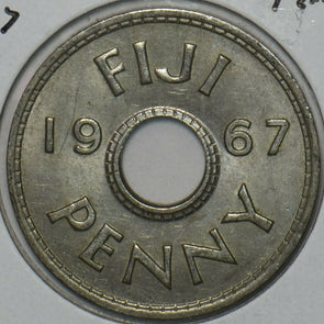 Fiji 1967 Penny 196347 combine shipping