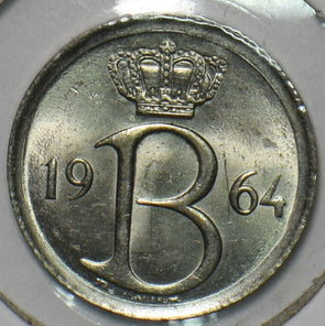 Belgium 1964 25 Centimes 151992 combine shipping