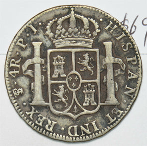 Bolivia 1808 4 Reales B0146 combine shipping