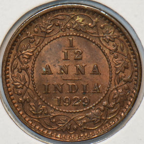 British India 1929 C 1/12 Anna 151610 combine shipping