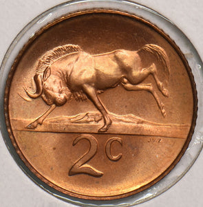 South Africa 1965 2 Cents Wildebeest 199260 combine shipping