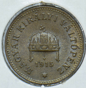 Hungary 1915 2 Filler  290516 combine shipping