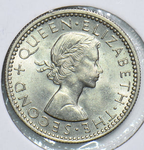 New Zealand 1965 6 Pence Huia Bird 198192 combine shipping
