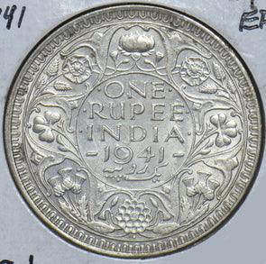 India British 1941 1 Rupee  290436 combine shipping