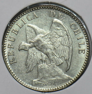 Chile 1920 20 Centavos Condor animal 297722 combine shipping