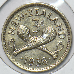 New Zealand 1936 3 Pence 194795 combine shipping