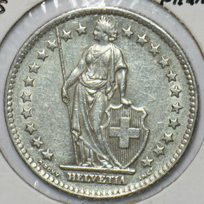 Switzerland 1955 2 Francs 151182 combine shipping