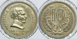 Uruguay 1959 10 Centesimos 904643 combine shipping