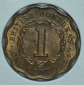 British Honduras 1964 Cent 150479 combine shipping