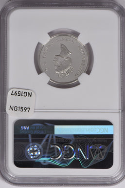 Canada 2000 25 Cents Silver NGC Proof 70 Ultra Cameo Natural Legacy Perfect 70 N
