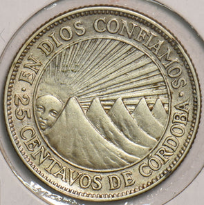 Nicaragua 1936 25 Centavos N0244 combine shipping