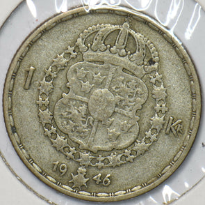 Sweden 1946 Krona 902772 combine shipping