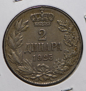 Yugoslavia 1925 2 Dinara  292055 combine shipping
